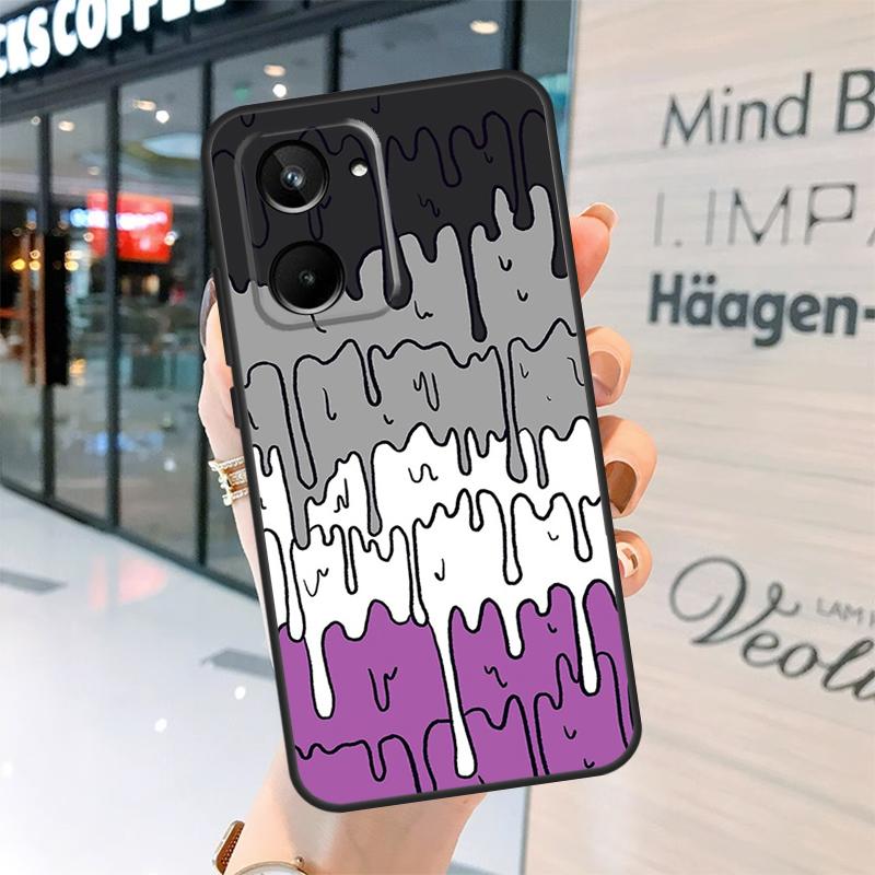 Pastel Kawaii Melting LGBTQ Design Case For Realme GT7 Pro GT6 11 12 13 14 15 Pro Plus C55 C53 C35 C33 C61 C65 C67 C53 C71 C75