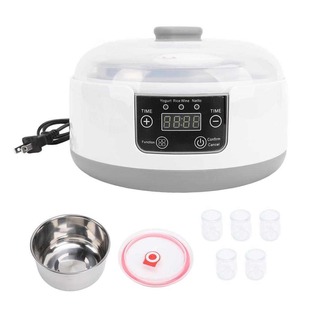 Электрическая йогуртница 1,2 л. Домашняя йогуртница Натто. Маленький домашний инкубатор для йогурта с