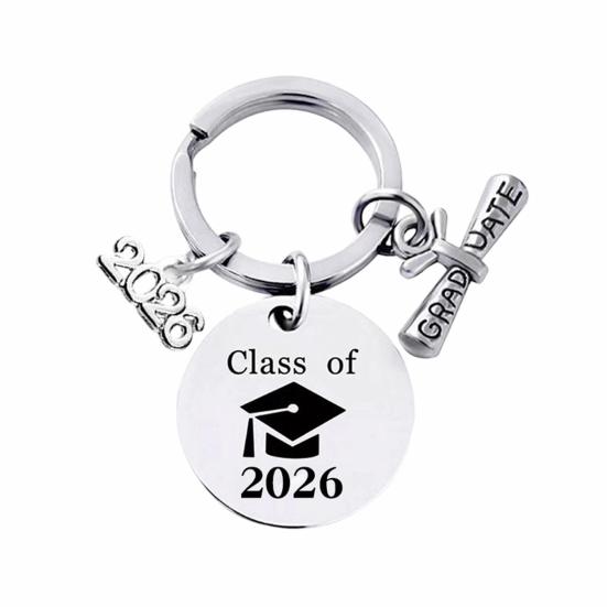 Выпускной брелок 2026 года Выпускники средней школы и колледжа Значимый выпускной брелок для нее и для него Выпускное украшение