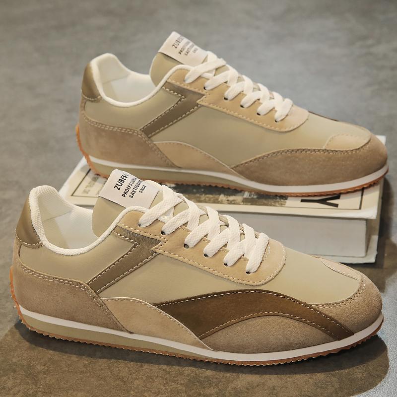 New Casual Shoes For Men Fashion Running Sport Sneakers Comfortable British Style Jogging Shoes For Men Outdoor Shoes Sneakers