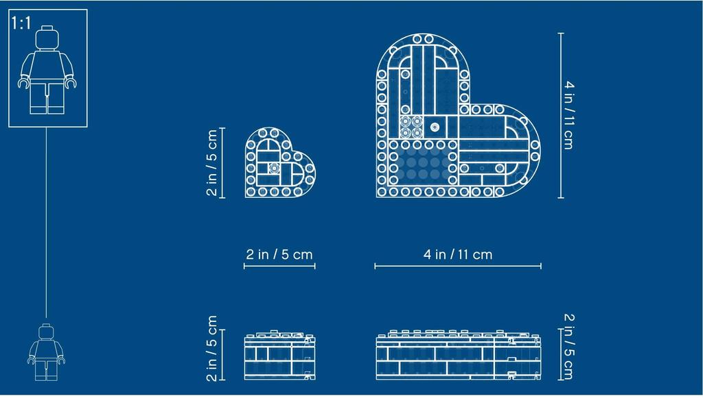 LEGO Чехол для аксессуаров Friends 2 Heart Olivia Vicky 41359 Block Toy Girl &