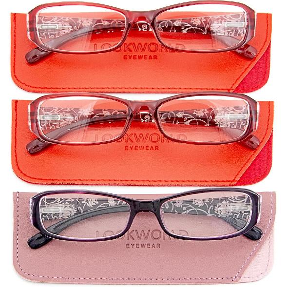 Набор из 3 штук очков Bayonetta - Стильные женские очки-читалки, Модные маленькие очки для чтения для женщин