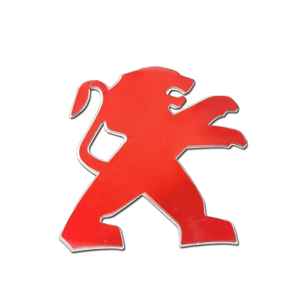 Car Sticker 2025 Hot For Peugeot 308 307 207 407 408 206 406 507 508 2008 5008 3008 107 7.1x8.1cm Metal Alloy Car Rear Trunk Bad