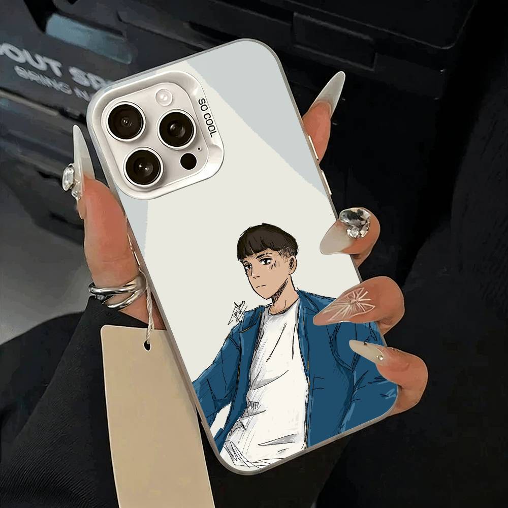 Top Gen Z artist Singer M-Milo Phone Case For iPhone 11 12 13 14 15 16Pro Max Plus white Sliver Phone Cover