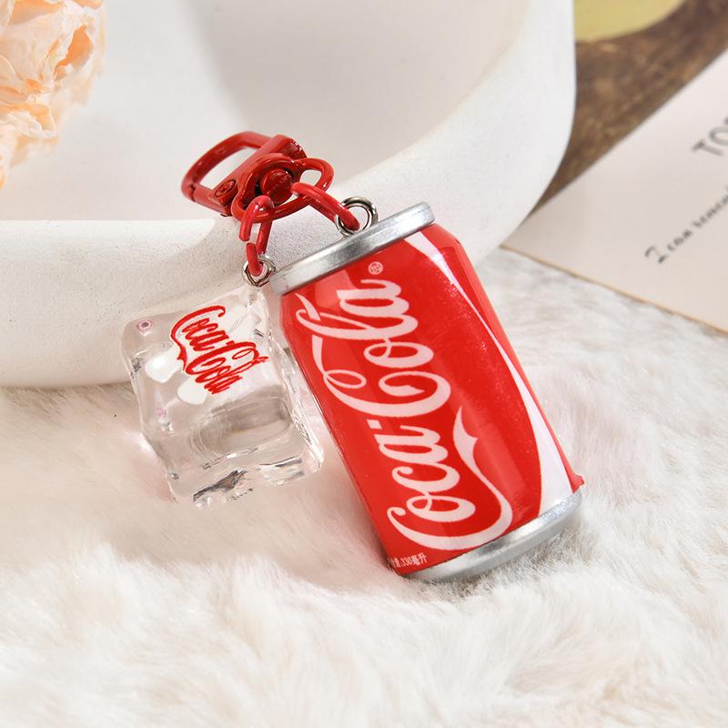 Креативный брелок-подвеска в виде бутылки Coca-Cola, модный тренд, подвеска для сумки, брелок для ключей автомобиля, игрушка, подарок