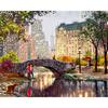 Алмазная вышивка мост пейзаж 5d алмазная картина квадратная дрель украшение дома картина для дома