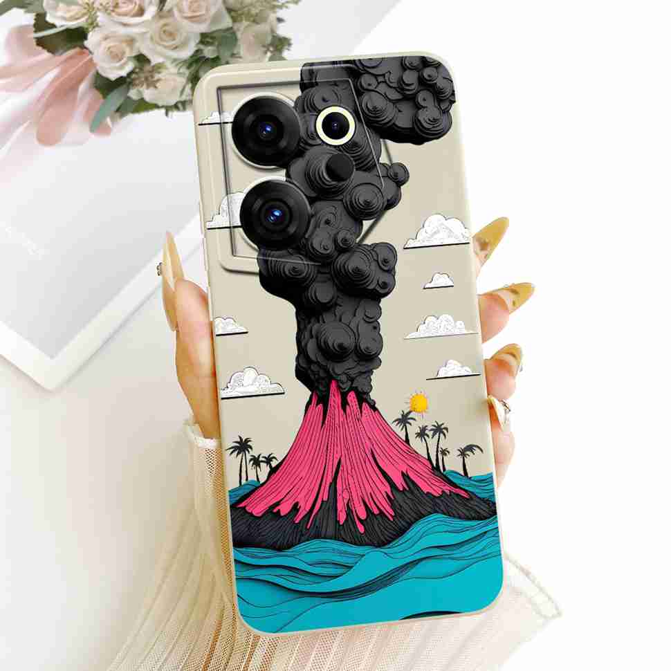 Simple Design Cartoon For Tecno Camon 20 Premier 5G Case Silicone Back Cover For Camon 20Premier 5G CK9n Phone Cases Bumper