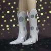Original High Heels Shoes Quality Super Model Boots High Quality 1/6 Doll Shoes  Doll Accessories