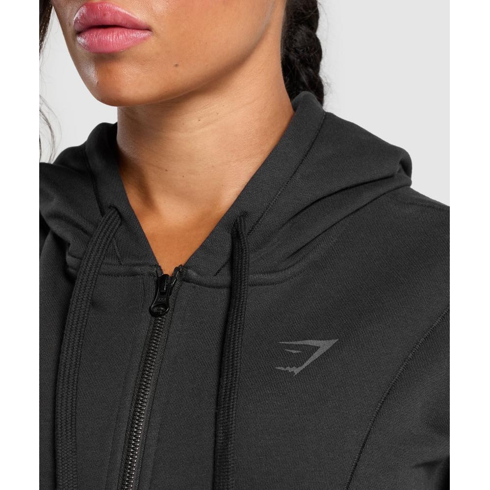 Gymshark Толстовка с капюшоном Power Black B2b4a Bb2j