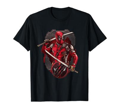 Футболка Marvel Studios Дэдпул и Росомаха Человек-катана