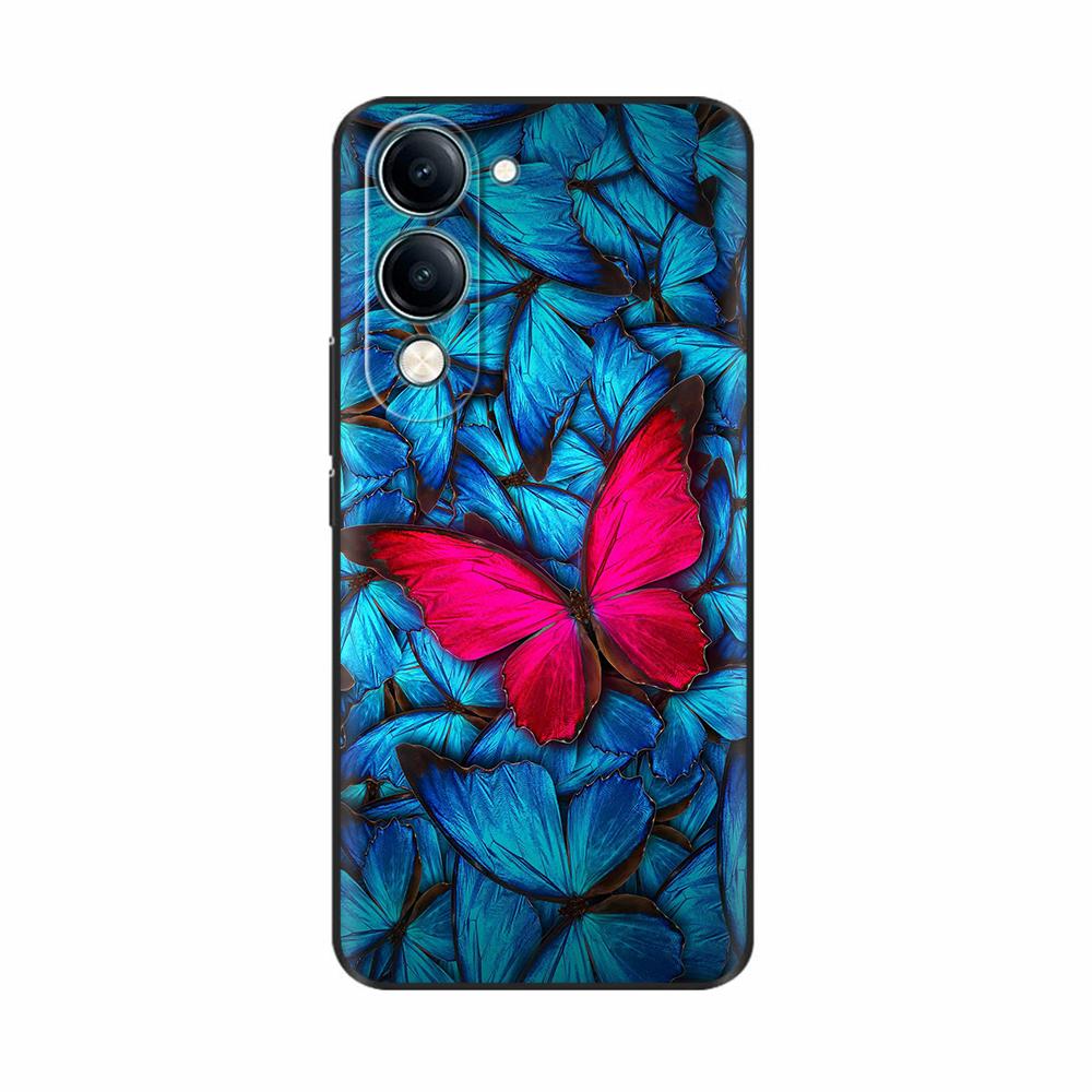 Силиконовый чехол для телефона Vivo Y19 5G Чехол 2025 Мягкий ТПУ чехол для телефона Vivo Y19 5G Чехол 6.74'' Ударопрочный Fundas Shell Bag Coque