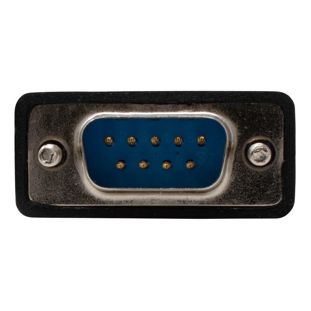 AINEX ADV-130 USB-C на последовательный RS-232 DB9 Male Адаптерный кабель 75см USB 2.0 на D-Sub 9-контактный Конвертер для Windows 11/10