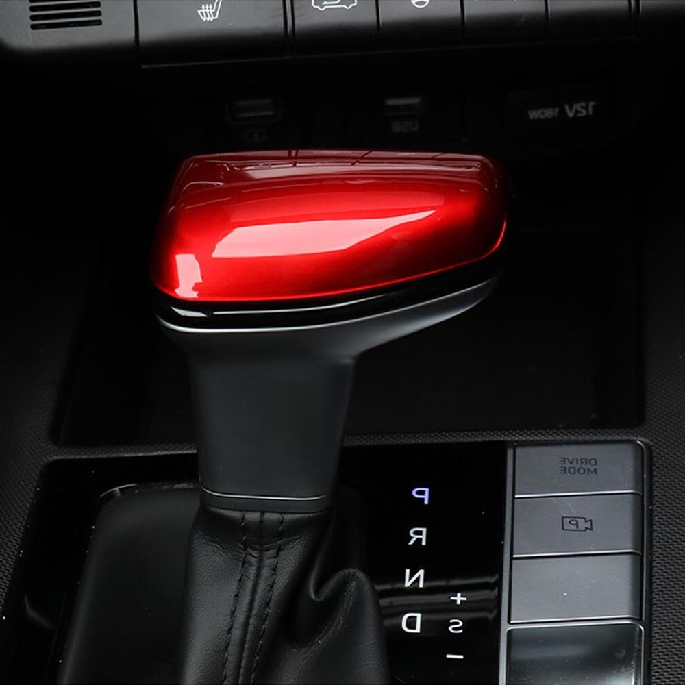 Чехол на ручку переключения передач Elantra - для праворульного управления, красный RHD