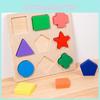 Recognition Cognitive Wooden Board Preschool Children Early Learning Gift Toy