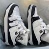 All-match Black White Lovers Casual Shoes Flat Bottom 2024new Fashion Simple Color Matching Sports Board Shoes Female Autumntime