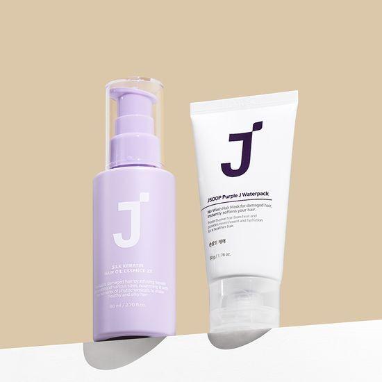 J.Sup Silk Keratin Hair Oil Essence 2X Special (+ 50g Water Pack)