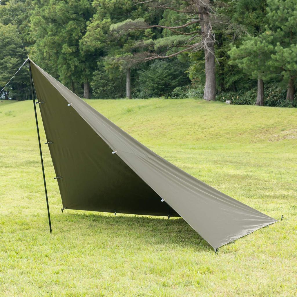 Палатка BUNDOK Square Tarp TC только 290x290 см BDK-133KA