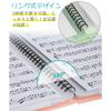 A4-Size Sheet Music File, 40 Sheets Per Page, 10 Sheets, 5 Colors, Non-Reflective, Double-Page Sheets, Perfect for Sheet Music, Composition, and Lesso
