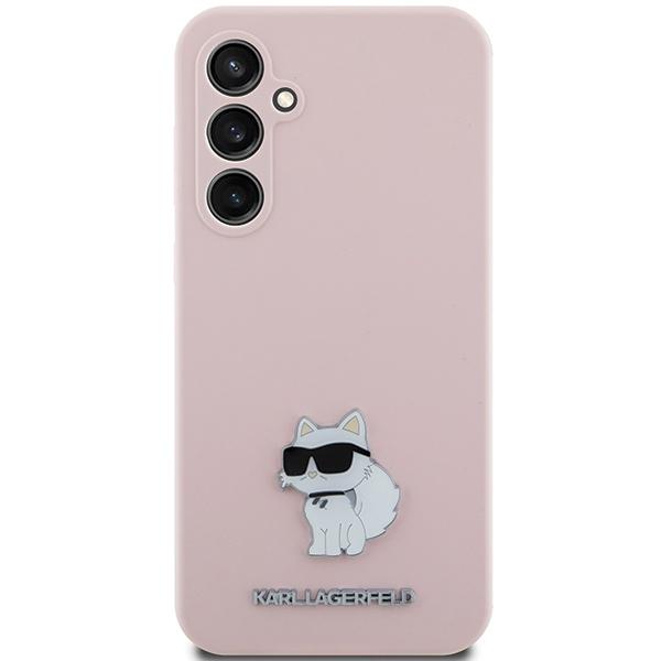Karl Lagerfeld Klhcs23Fesmhcnpp S23 Fe S711 Розовый/Pink Силиконовый Choupette Металлическая Булавка