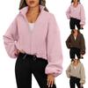 Женские толстовки большого размера, флисовые толстовки, свитера с длинными рукавами, пуловер, осенняя одежда