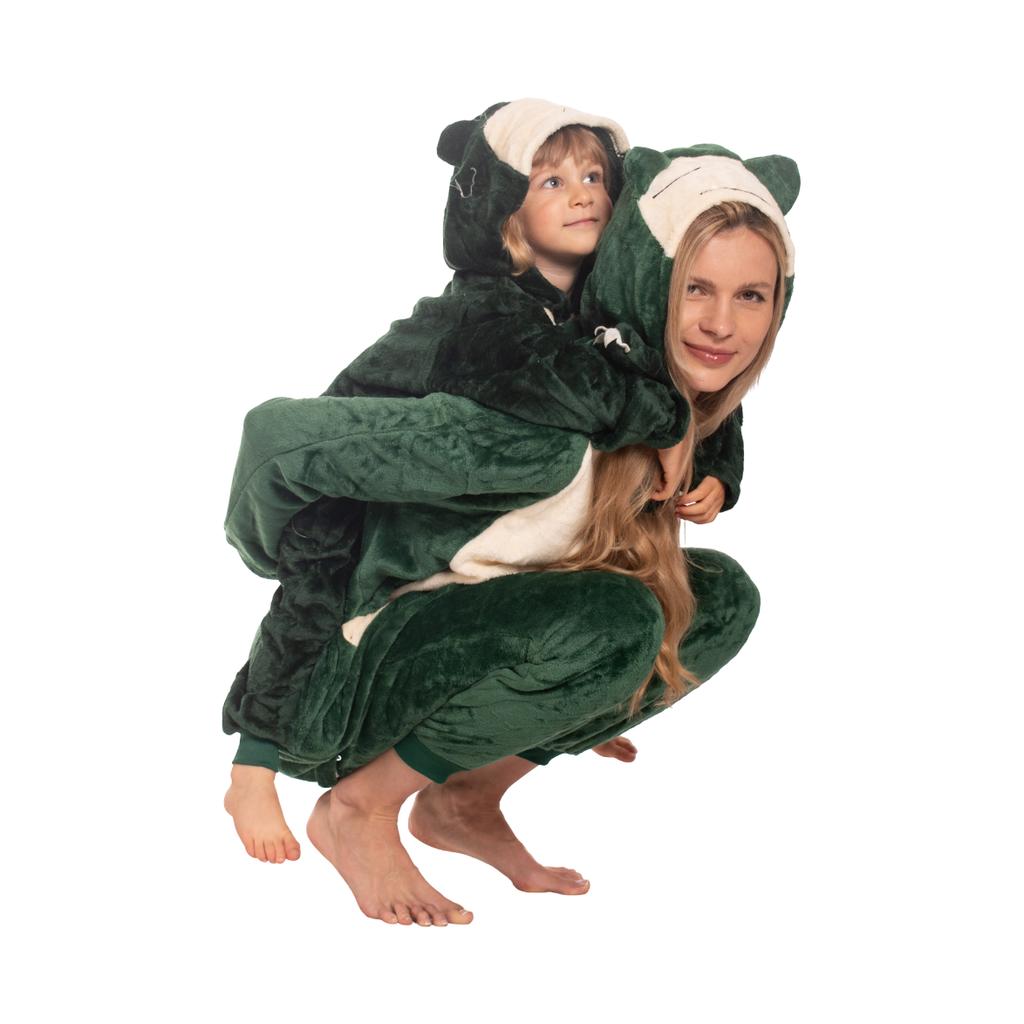 Piżama damska kombinezon kigurumi kostium onesie snorlax pokemon 175-185 xl