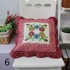 Принт Наволочка Диван Спальня Удобный Домашний Текстиль Мода Ульззанг Милый Популярный Ежедневный Декоративный Инстаграм Квадратный Винтажный Дизайн
