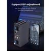 Car DSP Amplifier for Radio Stereo Subwoofer 4*50W TDA7851 with Fiber Optic Input Plug and Play Modifying Android Host Audio 12V