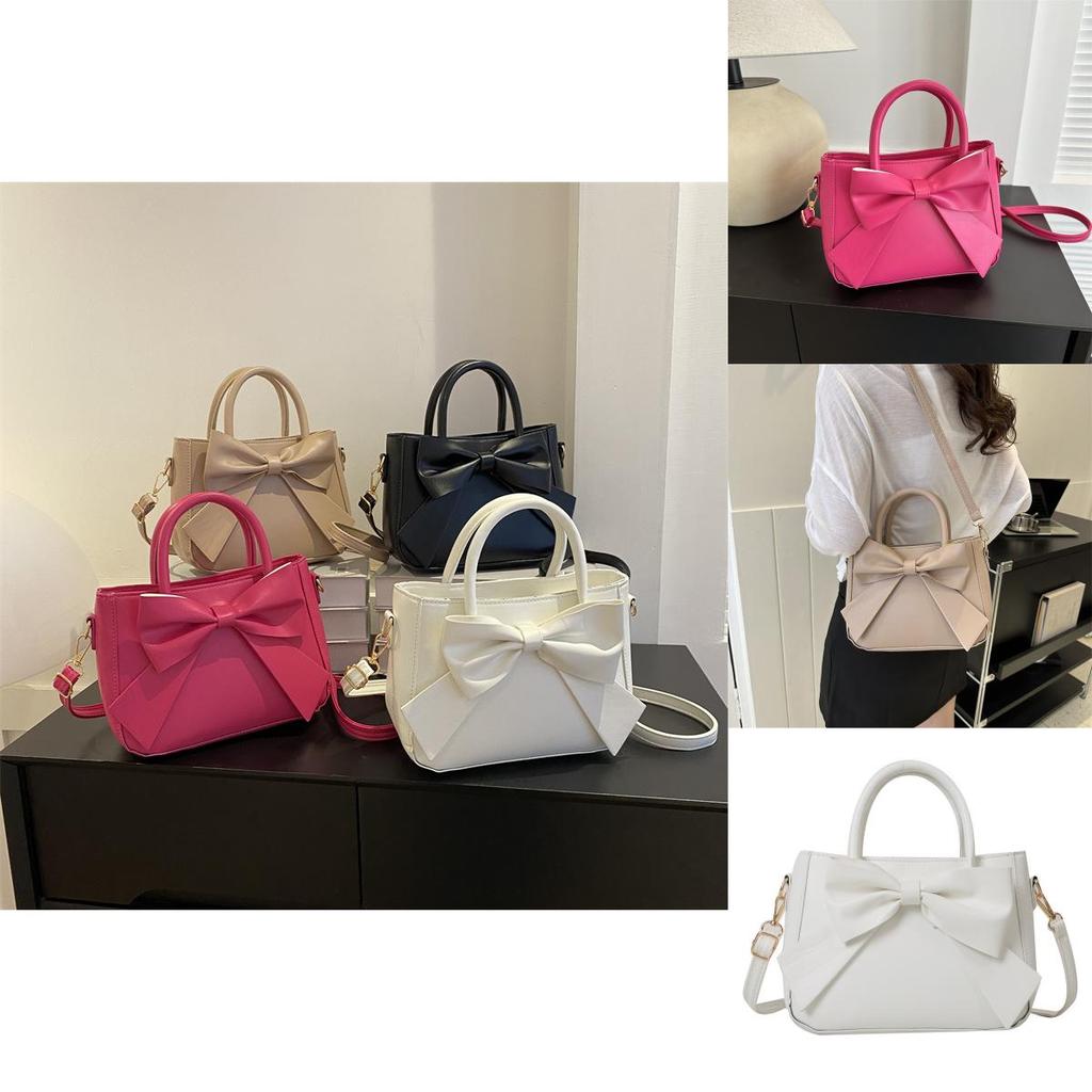 Stylish 2023 Fashionable Handheld Shoulder Crossbody Bag With Elegant Bow Design And Versatile Colors
