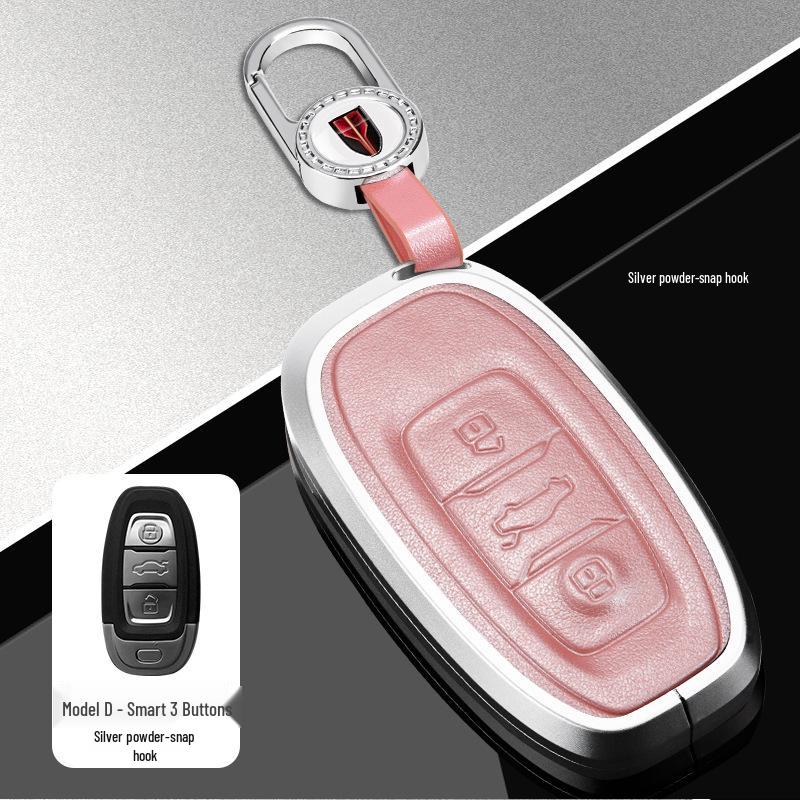 Key Case for Hongqi Models: H5, HS5, EQM5, H7, HS7, H9, H6, HS3 - 2023/24 Premium Car Bag Buckle Shell.