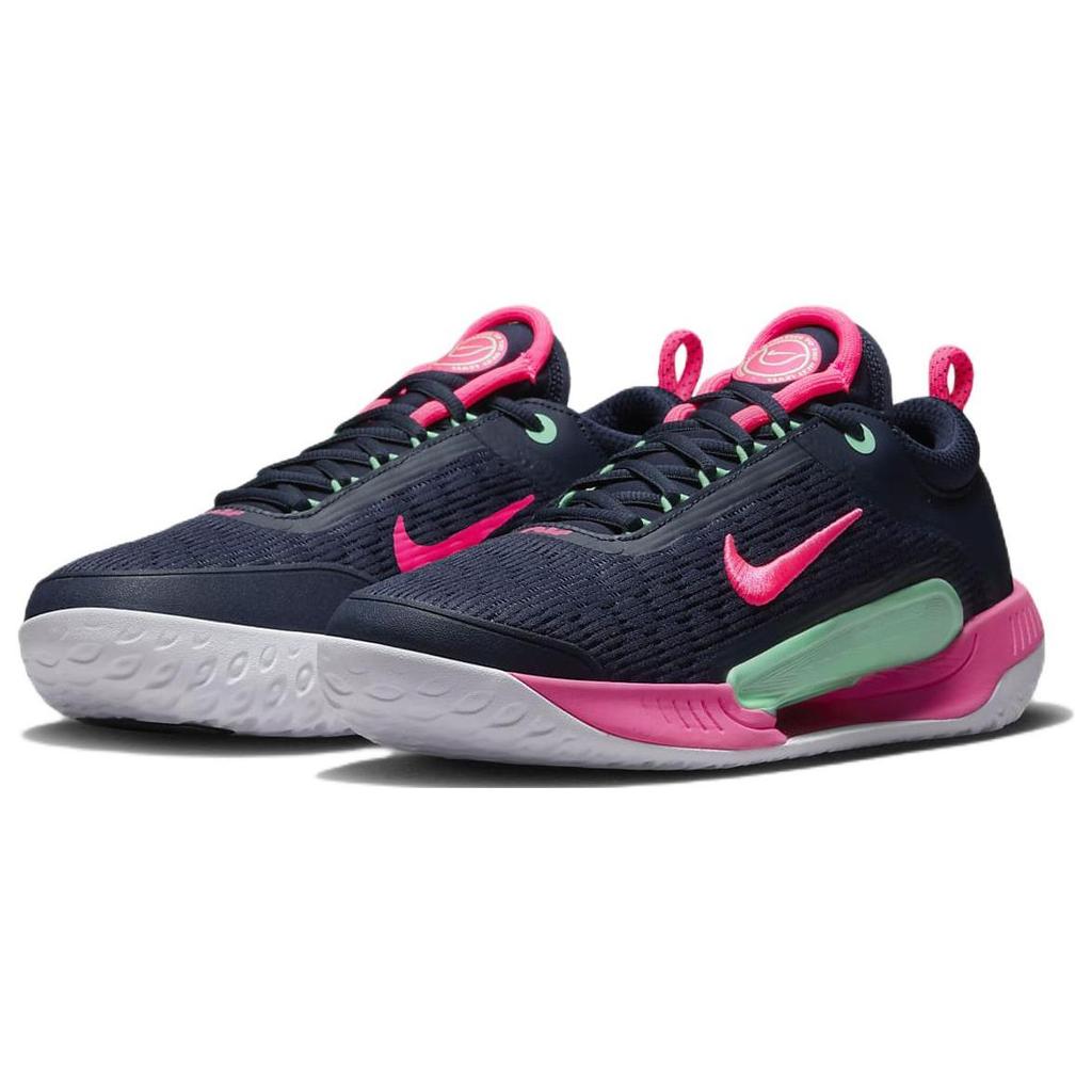 Nike Court Zoom NXT Obsidian Hyper Pink Men Sneakers Blue Green-Glow White DH0219-402