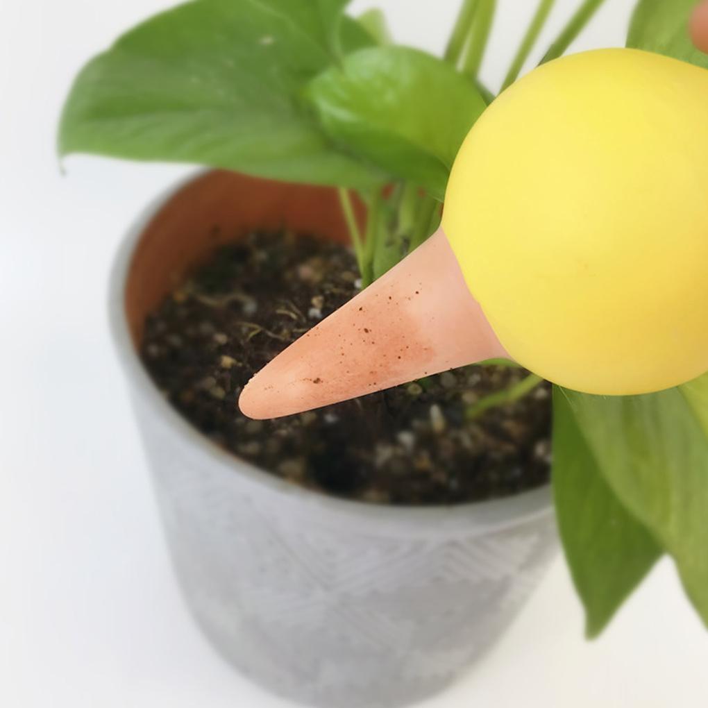 4pcs Modern Watering Device Ceramic Drip Irrigation Device Small Wine Bottle Watering Device Automatic Flower Watering Device