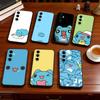 Милый Мультяшный Персонаж Bugcat Capoo Чехол для Телефона для Samsung Galaxy A73,A72,A71,A70,A53,A52,A51,Мягкий Силиконовый Черный Чехол