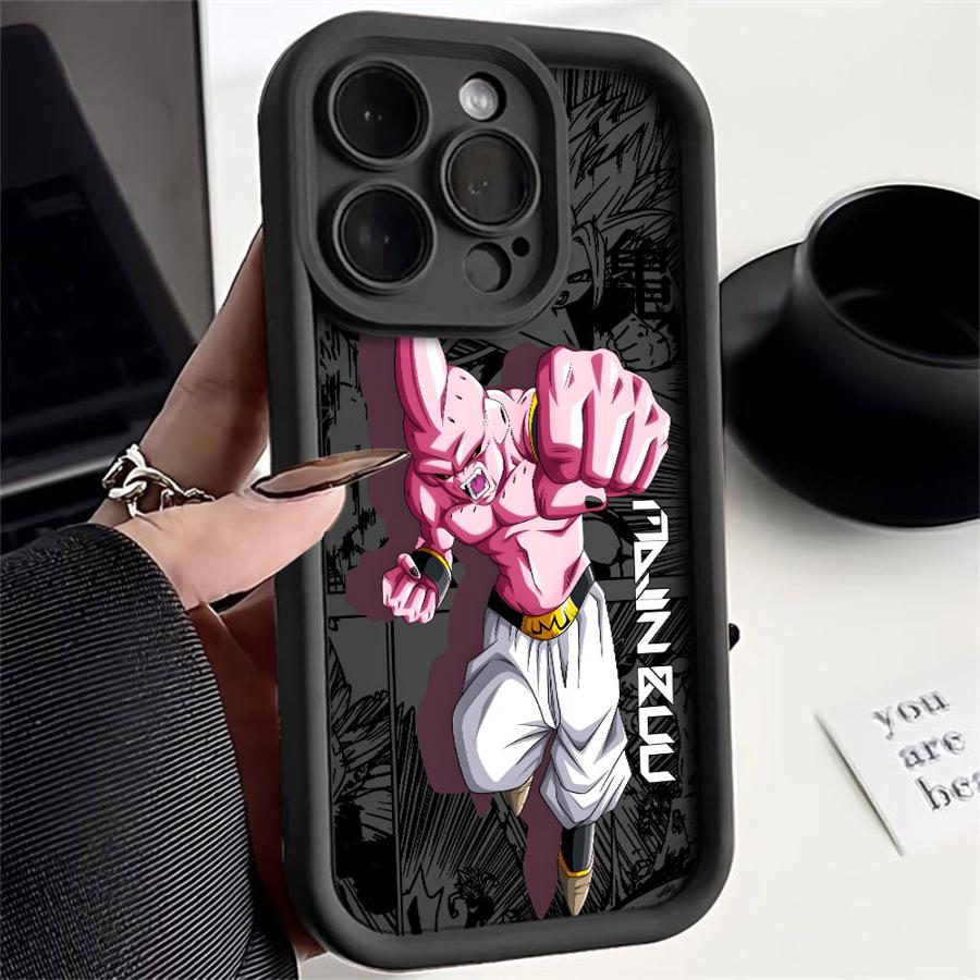 Soft Shell Phone Case for IPhone 18 13 12 11 Pro Max 17 Air 16e XS Max 15 16 14 Plus XR Dragon Bll Majin Buu