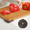 4 шт. силиконовые ножки для разделочных досок, предотвращающие порезы, нескользящие ножки для разделочных досок, нескользящие протекторы кухонной поверхности, домашний подарок