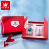 OLEVS Original Elegant Quartz Watch Waterproof Stainless Steel Womens WatchDate Ladies Watch Bracelet Set Box Gifts 9945