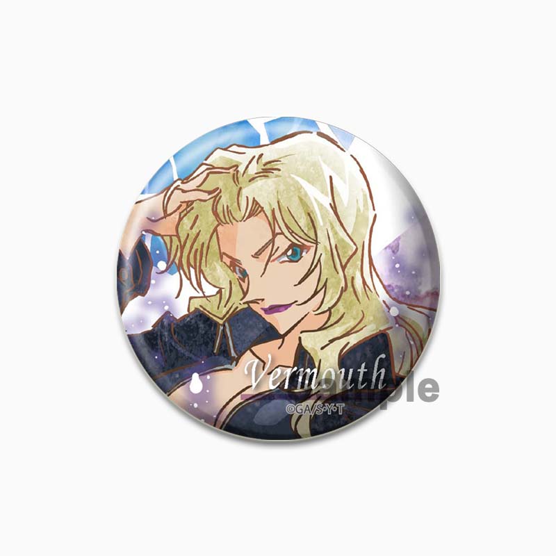 32/44/58mm Maorilan Haibara Ai Conan Hattori Heiji Badge Cartoon Anime Cute Brooch Pins for Clothes Backpack Hat Jewelry Accessories