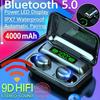2022 New F9 TWS Bluetooth Earphone 5.3 Charging Box Waterproof Wireless Headphone Stereo Sports Earbuds Microphone for Smart Phone