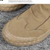 Suede Shoes for Men High Quality Anti Slip Men's Boots Fashion High Top Men Motorcycle Boots Outdoor Anti Slip Working Shoes New
