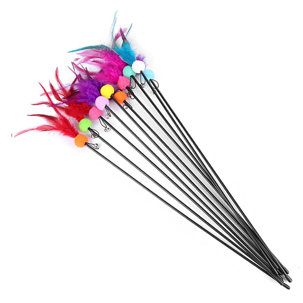 Льняная мышка-кошка дразнилка с колокольчиком - Игрушка для снятия скуки для кошек