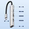 USB C Hub PD+Audio, Type C Multiport Adapter for Huawei iPad, 3.5mm+USB+PD