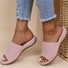 Summer Women Sandals Shoes Open Toe Shoes Woman Plus Size Sandals Ladies Party Women Shoe Slip On Female Women Slippers Footwear