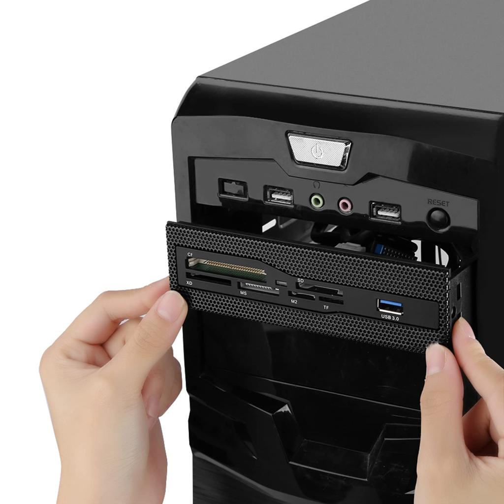 Встроенный в ПК кардридер, порт USB 3.0, M2, SD, MSXD, CF, карта TF, передняя панель.
