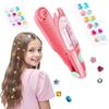 Reusable Hair Gem Stamper Shining  Kids Hair Styling Tool Girls Hair Jewels  Girls Toys
