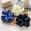 Big Size Large Silk Scrunchie [Rich Lined Gopchang Scrunchie Hair Band Hair Tie 17cm]