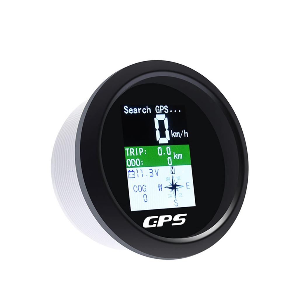 RVGVKPANAK 85mm GPS Speedometer Odometer Waterproof TFT. Digital Car Speedometer for Screen Travel C