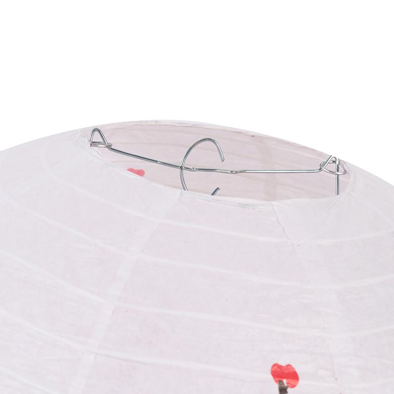 Круглый бумажный фонарь с цветком сливы 35 см, абажур в китайском восточном стиле, светильник