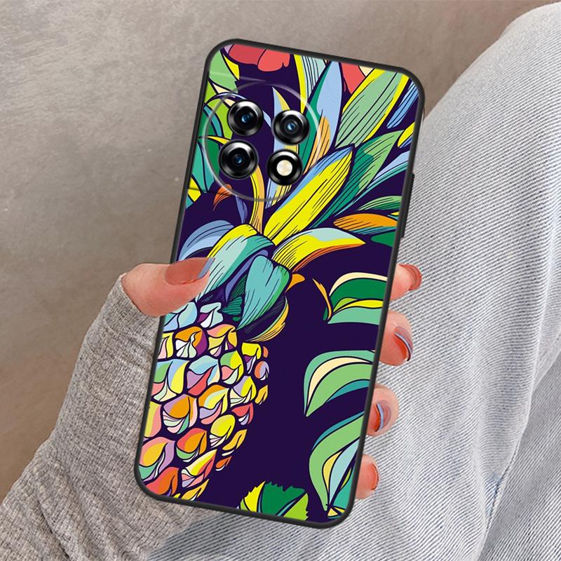 Tropical Pineapple Cover For OnePlus Nord 4 CE 2 3 Lite N30 N20 N10 OnePlus 13 12 11 10 Pro 8T 10T 12R 13R Case