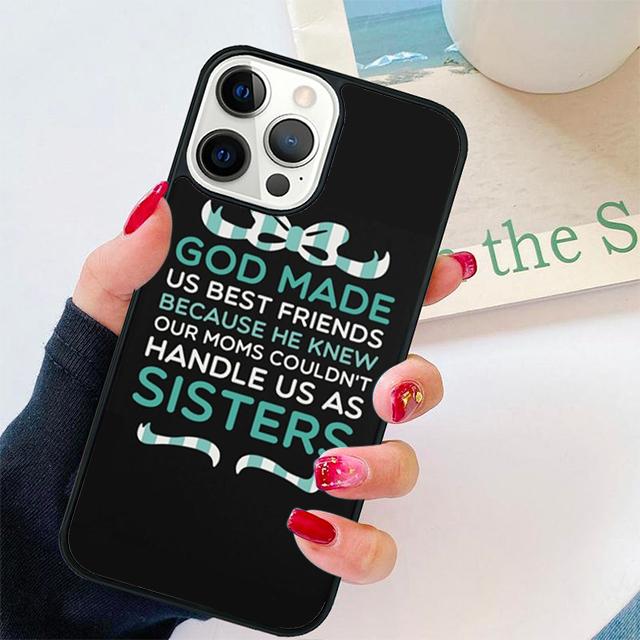 Чехол-ракушка для лучшего друга BFF для iPhone 17 Air 15 16 14 13 12 Pro Max 11 Pro Max Plus Чехол для телефона