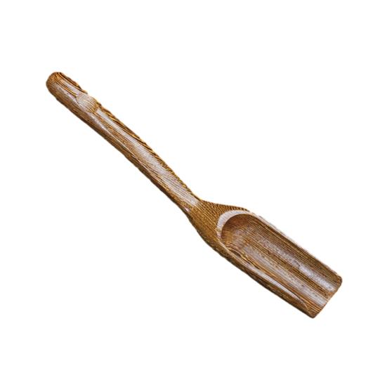 Wooden Tea Spoon Long Handle Comfortable Grip Loose Tea Measuring Scoop Shovel Chinese Kung Fu Tea Accessory