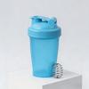 Бутылка-шейкер для протеинового порошка со смешивающим шариком, герметичная, подходит для спортзала, тренировок, смешивания смузи